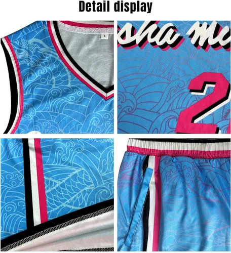 Miniatura 5 de Jersey de baloncesto personalizado para hombre y mujer, traje de uniforme para niños y adultos, jersey personalizado