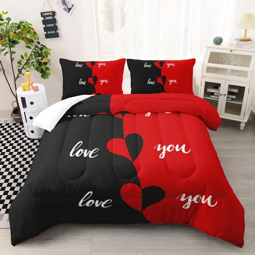 Miniatura 20 de AILONEN Juego de edredón de camuflaje para videojuegos, tamaño Queen, ropa de cama de microfibra con diseño de controlador de 3 piezas