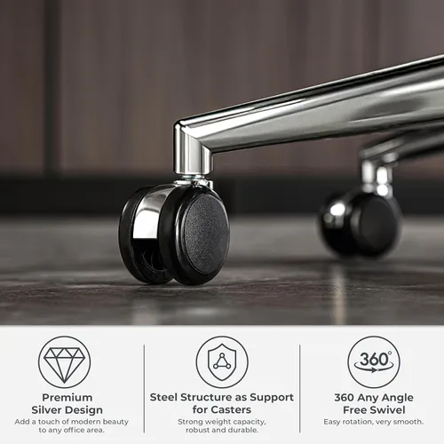 Miniatura 8 de Silla de oficina grande y alta de 500 libras, silla de escritorio ergonómica de malla de gran tamaño, silla de computadora de respaldo alto