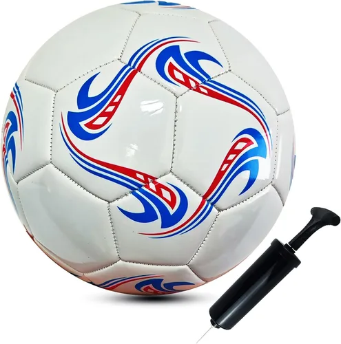 Miniatura 9 de ABAJI Pelota de Fútbol Tamaño 3 4 5 Pelotas de Entrenamiento de Práctica Regalo Cuero Más Grueso Anti Explosión para Interior y Exterior Viene