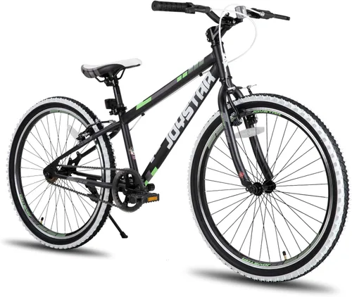 Miniatura 17 de JOYSTAR Lubbock 20 24 Inch Kids Bike for Boys & Girls Ages 7-12 Years Hardtail Mountain Bike for Kids with 1-Speed/7-Speed Drivetrain, White Wall