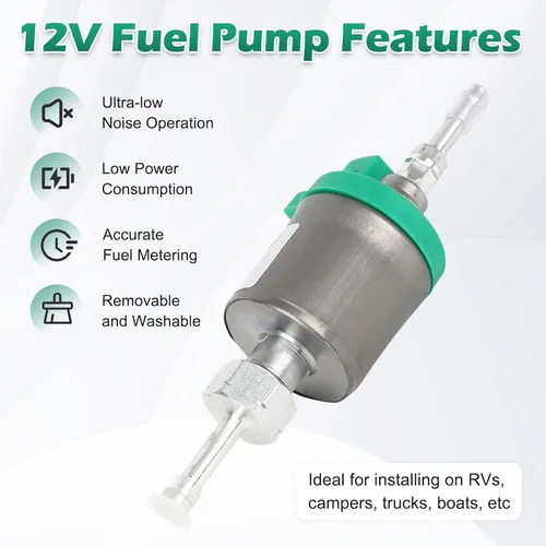Miniatura 2 de Bomba Dosificadora de Combustible de 12V, Bomba Dosificadora Diésel, Bomba de Combustible del Calentador, Bomba del Calentador de Estacionamiento