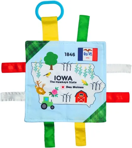 Miniatura 34 de Baby Jack & Co - Cochecito de juguete para bebés de 8 x 8 pulgadas, juguete para bebés, juguetes arrugados para desarrollar cinco sentidos, aprende