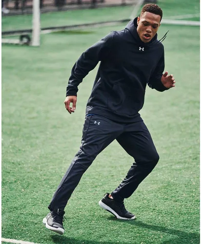 Miniatura 10 de Under Armour - Sudadera Hustle de vellón con capucha para hombre