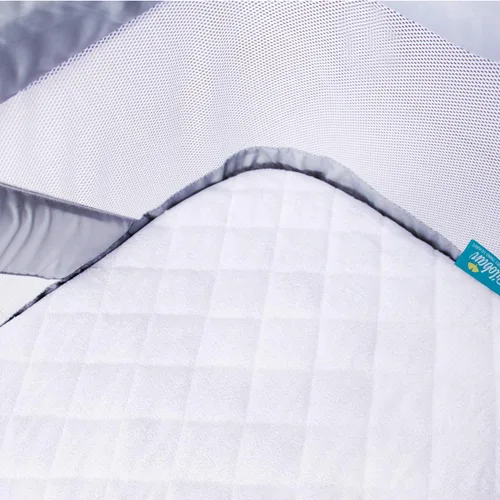 Miniatura 4 de Funda de colchón impermeable para moisés, se adapta a 20.5 x 35 pulgadas, AMKE 3 en 1 Baby Moisés y Dream On Me Traveler portátil, varios tamaños, 2