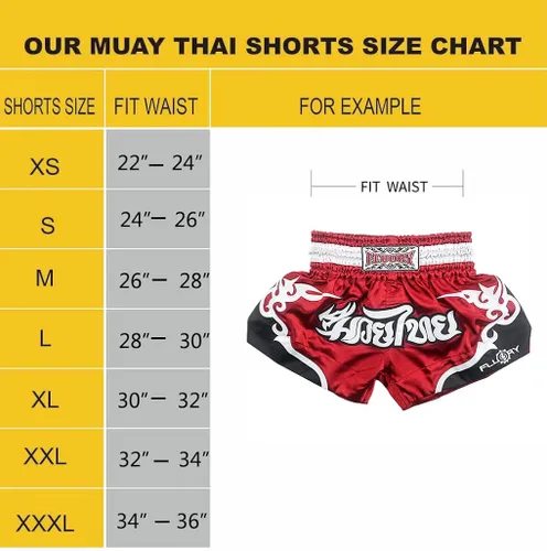 Miniatura 7 de FLUORY Pantalones cortos de lucha Muay Thai, pantalones cortos de MMA, ropa de entrenamiento para lucha contra las artes marciales, ropa corta