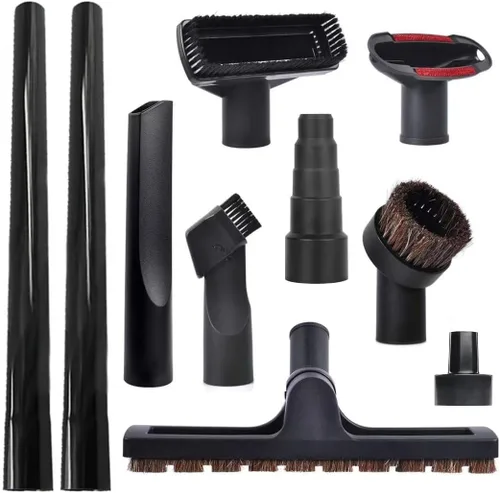 Miniatura 5 de 4 varitas de extensión de vacío de 1.25 pulgadas, 14.5 pulgadas de largo, tubo de plástico de 1 1/4 pulgadas para tubos de extensión de aspiradoras
