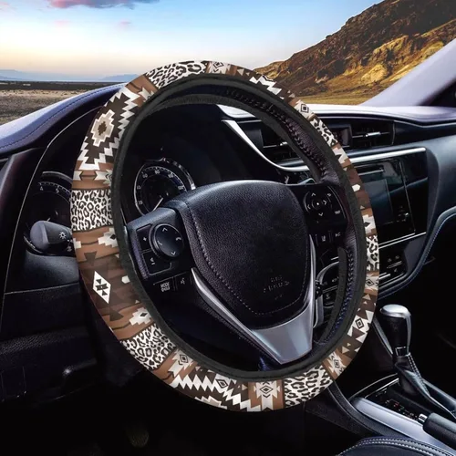 Miniatura 38 de Funda de volante de 15 pulgadas, naranja, para automóvil - Fundas de volante de auto de Batimóvil, accesorios de Halloween, de neopreno, Murciélago