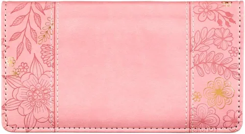Miniatura 3 de Billetera y chequera de cuero sintético y mensaje cristiano, guarda duplicados de cheques y tarjetas de crédito, para mujeres y hombres, Uno
