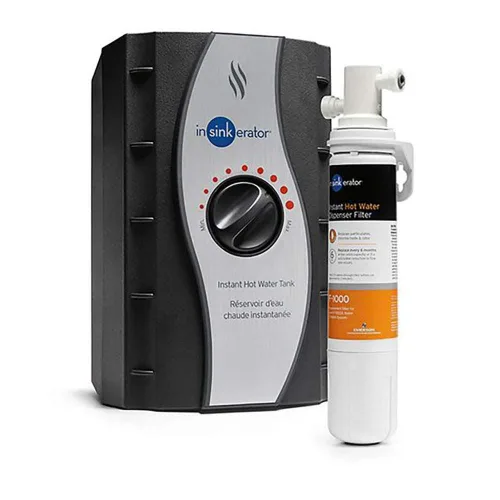InSinkErator HWT-F1000S tanque de agua caliente instantánea de acero inoxidable y sistema de filtración