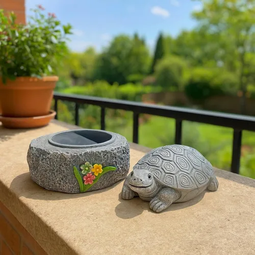 Miniatura 3 de Turtle Hide a Key Outside Spare Key Hiders Outdoor Turtle Shape Garden Decor Waterproof Safe Holder for Outdoor Yard Geocache Containers Rock