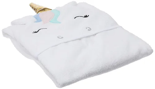 Miniatura 90 de Hudson Baby Toalla unisex de algodón con capucha con cara de animal para bebé, abeja amarilla, talla única Amarillo Bee