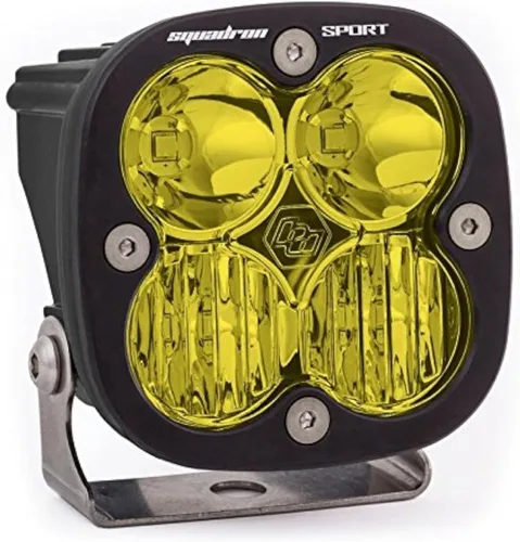 Baja Designs Squadron Sport Cápsula de Luz LED, Luces LED para Todoterreno, Faros Delanteros de Conducción para Camión, SUV, Patrón de Haz Largo de