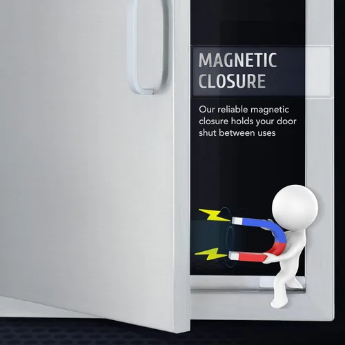 Miniatura 5 de CO-Z Puertas de cocina para exteriores, de acero inoxidable 304 resistente a la intemperie, puertas de acceso individual empotradas para cocina