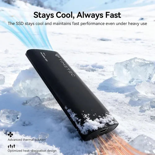 Miniatura 7 de Extreme SSD portátil de 500 GB, SSD externo ultrarrápido y ligero para juegos, estudiantes, profesionales, elegante y resistente, mini unidad