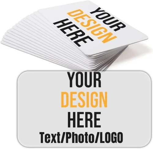 Tarjetas de visita personalizadas de PVC impermeable para añadir foto/texto/logotipo/imprimir tus propias tarjetas de visita personalizadas impresas