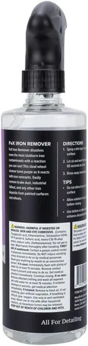 Miniatura 5 de Maxshine FEX - Removedor de hierro y limpiador de ruedas, 16 onzas, líquido sin perfume, eliminación de contaminantes, seguro para pintura, ruedas