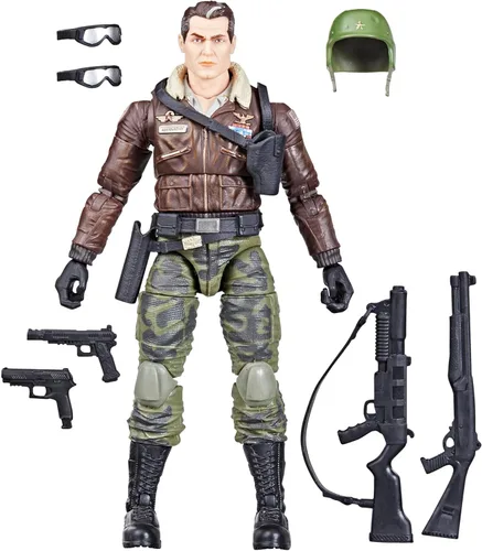 G.I. Joe Serie Clasificada General Clayton Hawk Abernathy, Figura de Acción Coleccionable, 103, Figuras de Acción de 6 Pulgadas para Niños y Niñas,