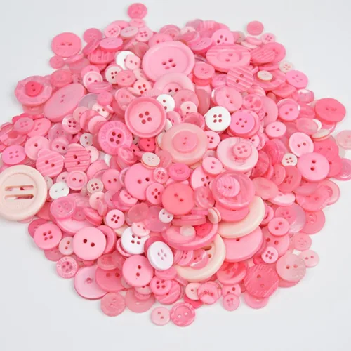 Miniatura 14 de Acerca de 660 botones de resina de varias especificaciones, botones hechos a mano, botones artesanales de costura, botones decorativos pintados a