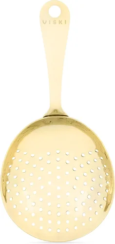 Miniatura 12 de Viski Julep - Colador de cóctel de acero inoxidable, herramientas de barra, cuchara de bebidas para camareros y mixólogos, uso doméstico o Negro