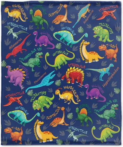 Miniatura 21 de Manta de dinosaurio para regalo, manta de franela ultra suave y acogedora, manta de forro polar ligera y mullida, manta de felpa cálida para sofá