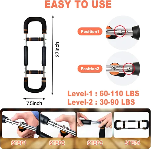 Miniatura 3 de Ultimate Twister Arm Trainer, Adjustable Chest Workout Equipment, Arm Trainer for Men, Chest Trainer for Men, Shoulder Muscle Training, Portable