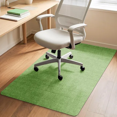 Miniatura 8 de Alfombrilla para silla de oficina para suelo de madera dura y baldosas, alfombrilla para silla de computadora, protector de piso antideslizante