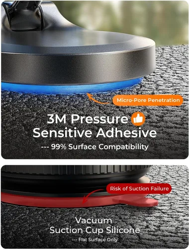 Miniatura 5 de LISEN Soporte de coche MagSafe para iPhone 17 Pro Max, soporte de teléfono ultra magnético para tablero de automóvil, accesorios de automóvil
