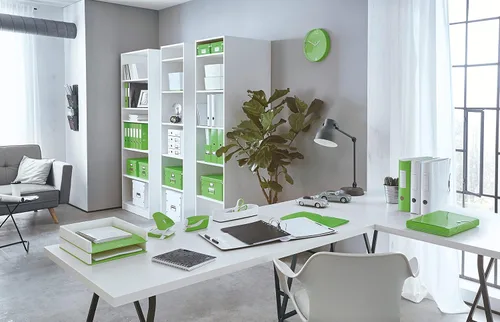 Miniatura 4 de Leitz Wow - Bolsa de viaje resistente al agua translúcida ideal para almacenamiento y organización visible Verde