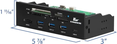 Miniatura 7 de Controlador de refrigeración KingWin, Negro