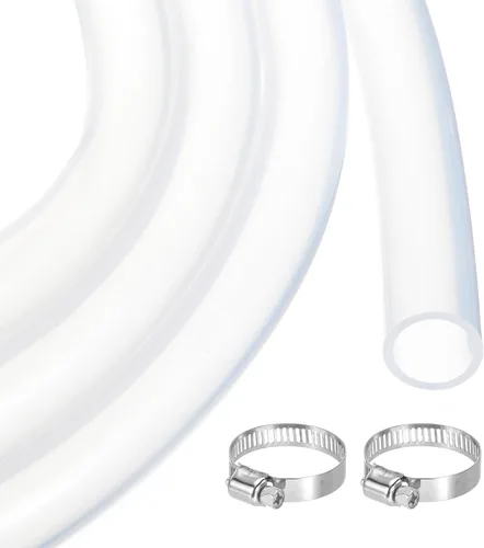 Miniatura 33 de MECCANIXITY 1 m de tubo de silicona transparente de goma de 1/4" ID 5/16" OD tubo de plástico manguera de aire flexible para elaboración de cerveza