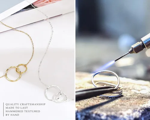 Miniatura 5 de HOPE LOVE SHINE Collar de regalo para mamá Regalo para mamá por primera vez para futura madre Regalos de embarazo para madres primerizas Joyería