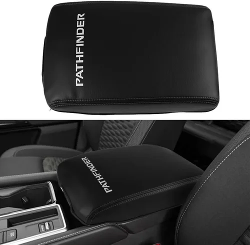 LEXLEY, Funda protectora de piel impermeable con logotipo de Pathfinder, funda protectora de cuero antiarañazos para Nissan 2022 2023 2024 2025 2026