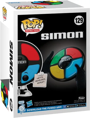 Miniatura 3 de Funko POP! Vinyl: Simon - Logo - Simon - 1/6 Cuotas para variante de persecución rara - Brillan en la oscuridad - Figura de vinilo coleccionable