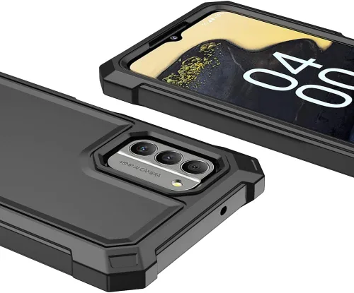 Miniatura 6 de Funda para Nokia C300/Nokia G100 con protector de pantalla, funda para teléfono Nokia C300 N155DL, protección de cuerpo completo frontal y trasera