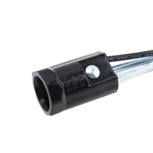 Miniatura 3 de RTNLIT Base de candelabro E12, soporte de lámpara fenólica sin llave con cable para bombilla LED incandescente E12 (paquete de 5)