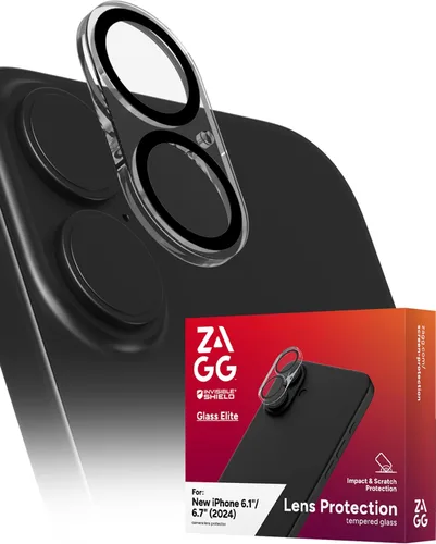 Miniatura 9 de ZAGG Glass Elite - Protector de lente de cámara antirreflectante para iPhone 17e/ 16e - Tecnología antirreflejos, máxima resistencia a impactos