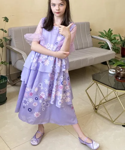 Miniatura 10 de LZH Encanto Mirabel Isabela Madrigal - Zapatos para niñas, disfraz de cosplay