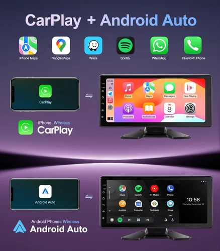 Miniatura 5 de Sistema de cámara de respaldo de 6 canales 1080P Dash Cam con pantalla táctil de 10.33 pulgadas, monitor de estacionamiento, cámara de respaldo