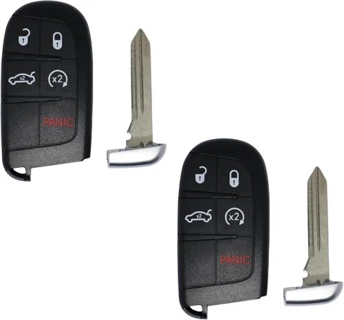 Miniatura 7 de M3N-40821302 433 Mhz 5 botones de entrada remota sin llave para Jeep Grand Cherokee 2014-2021 Reemplazo 68143505AA 68143505AB 68143505AB 68143505AC