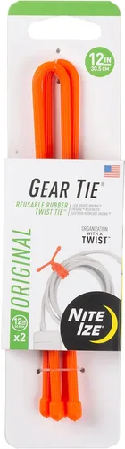 Miniatura 11 de Nite IZE Gear Tie Original Paquete de 2 Fabricado en EE.UU