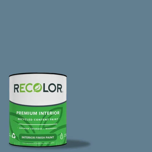 Miniatura 11 de RECOLOR Pintura de Látex Ecológica Premium para Interiores para Paredes, Muebles y Habitaciones con Acabado Cáscara de Huevo, 1 Cuarto de Galón