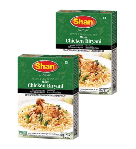 Miniatura 173 de Shan Korma Recipe and Seasoning Mix 1.76 oz (50g) - Spice Powder for Traditional Meat in Yogurt Sauce - Suitable for Vegetarians - Airtight Bag in a