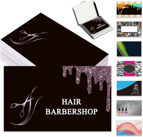 Miniatura 11 de Tarjetas de visita personalizadas con tu logotipo, tarjeta impresa personalizada para fotos de pequeñas empresas, parte delantera y trasera