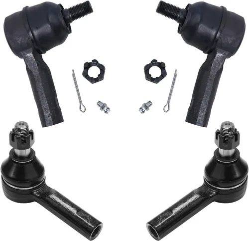 Miniatura 63 de Detroit Axle - 4 barras de acoplamiento delanteras para Kia Forte Koup 14-17, 14-18 Forte Forte5, 4 extremos de barra de acoplamiento exteriores e
