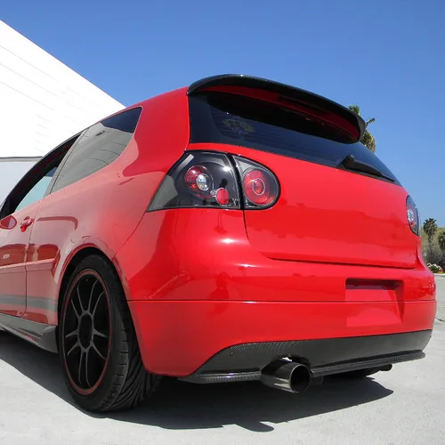Miniatura 9 de SPEC-D TUNING JDM - Luces traseras negras compatibles con Volkswagen Golf MK5 GTI Rabbit R32 2006-2009, conjunto de par izquierdo + derecho