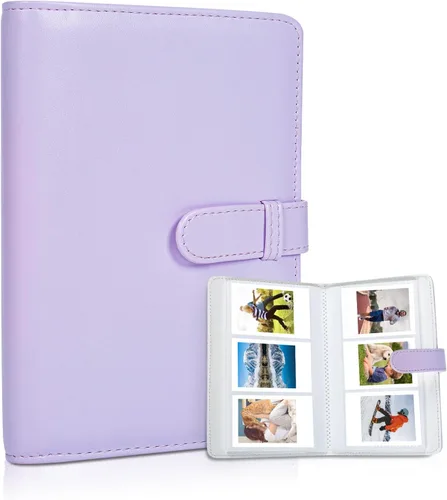 Miniatura 9 de Mini álbum de 108 bolsillos compatible con película Fujifilm Instax Mini, adecuado para Instax Mini 12/11/7+/40/9/Evo/Link 2, álbum de fotos de 2 x
