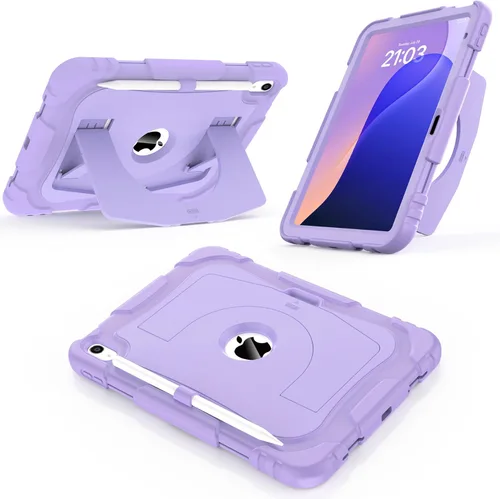 Estuche CCMAO para iPad A16 de 11ª Generación (2025) de 11 Pulgadas / de 10ª Generación (2022) de 10.9 Pulgadas, con Soporte de Mayor Tamaño y Porta