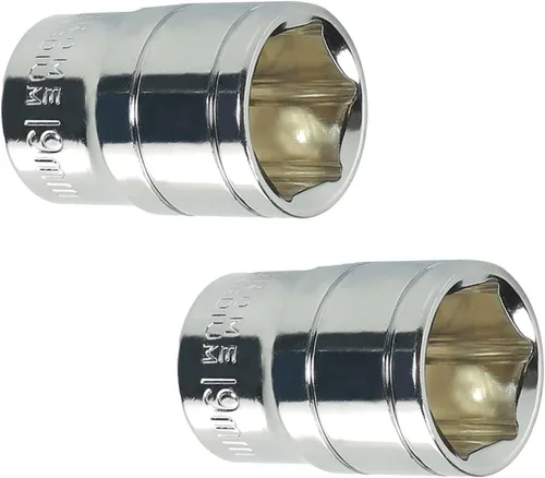 Miniatura 10 de Utoolmart 1/2 pulgada de cabeza de accionamiento de broca hexagonal de 0.354 in, enchufes de acero CR-V, altura de 1.5 "(38 mm), herramientas