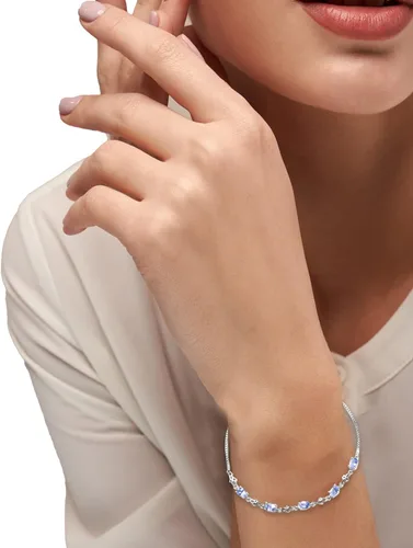 Miniatura 7 de Compra pulsera bolo de piedra natal LC para mujer con cadena deslizante ajustable Metal